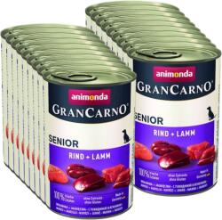 Animonda GranCarno Senior Carne de vită și miel 18x400g