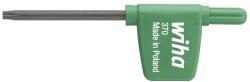 Wiha - Cheie Torx in L cu maner tip steag, finisaj negru, T9x40 mm [WH03728] (WH03728)