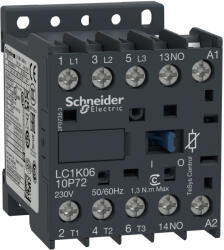 Schneider Electric TeSys K - LC1K0610P72 - Mágneskapcsoló 6A 230VAC (LC1K0610P72)