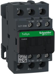 Schneider Electric Schneider AC mágneskapcsoló, 18, 5kW/38A (400V, AC3), csavaros csatlakozás (LC1D38P7)