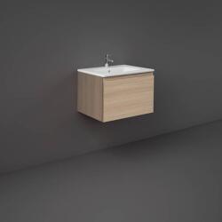 RAK Ceramics Mobilier pentru lavoar Rak, Joy-Uno 60 cm, suspendat, 1 sertar, scandinavian oak (UNOWH060SOK)