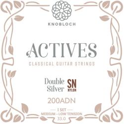 Knobloch ACTIVES Double Silver SN Nylon Low Medium-Low Tension 33.0