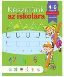 Napraforgó könyvkiadó Készülünk az iskolára - 4-5 éveseknek foglalkoztató füzet (835028)