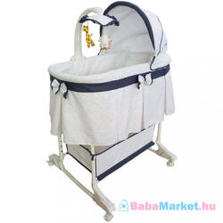 Milly Mally Multifunkciós babaágy - Milly Mally Sweet Melody simple gray