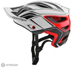 Troy Lee Designs A3 MIPS sisak, pin white/red (XS/S (53-56 cm))