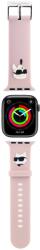 Karl Lagerfeld Karl and Choupette Head NFT szíj Apple Watch 42/44/45/49 mm Pink