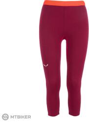 Salewa Cristallo Warm AMR női 3/4-es nadrág, rhodo piros (40)