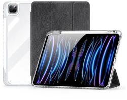 Dux Ducis GP-158136 Tablet Tok - Apple iPad Pro 11, Asztali tartós, Oldalra Nyíló, Textil, Aktív Flip, Fekete