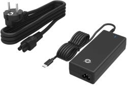 Conceptronic OZUL03BE Univerzális Nötebook Töltő 100W USB-C