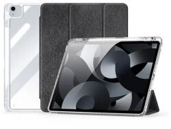 Dux Ducis GP-158135 Tablet Tok - Apple iPad Air 13, Asztali tartós, Oldalra Nyíló, Textil, Aktív Flip, Fekete
