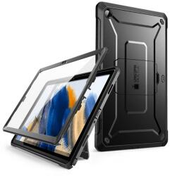 SUPCASE GP-153310 Védő Tok - Samsung Galaxy Tab A9 Plus, Ütésálló, 360 Fokos, Fekete