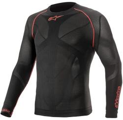 Alpinestars Ride Tech Summer hosszú ujjú termo póló fekete-piros