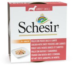 Schesir dog Felnőtt - csirke, édesburgonya és sárgarépa 7 x 85 g