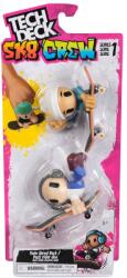 Tech Deck Set 2 mini placi de skateboard cu 2 figurine, Tech Deck, SK8 Crew, 20148775