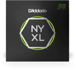 D'Addario NYXL45105 Nickel Wound 045-105 set de coarde pentru chitară bas (NYXL45105)