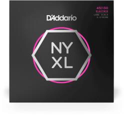 D'Addario NYXL45130 Set de corzi pentru chitară bas cu 5 coarde (NYXL45130)