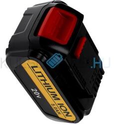 VHBW Elektromos szerszám akkumulátor Dewalt DCB182, DCB183 - 5000 mAh, 20 V, Li-ion (WB-888401001)