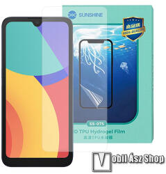 SUNSHINE Hydrogel TPU képernyővédő fólia - Ultra Clear, ÖNREGENERÁLÓ! - 1db, a teljes képernyőt védi - ALCATEL 1L Pro (2021) (SUNS286183)