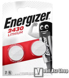 Energizer gombelem - 2db / csomag, CR2430, 3V, lítium - E300830302 (E300830302)