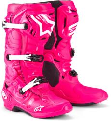 Alpinestars Ghete moto Alpinestars Tech 10 roz-negru-alb (AIM130-605)