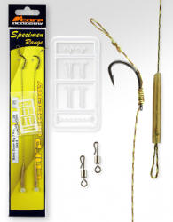 Carp Academy Basic Super Rig Fekete 4 2db/csomag Füles Szakállas Bojlis horog (8106-004)