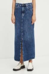 G-Star Raw farmer szoknya maxi, egyenes - kék 28 - answear - 45 990 Ft