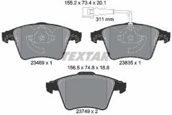 TEXTAR fékbetétkészlet, tárcsafék TEXTAR 2346901 (2346901)