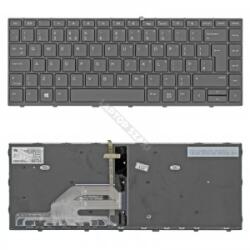 HP L01071-001 gyári új angol fekete háttérvilágításos laptop billentyűzet (22783)