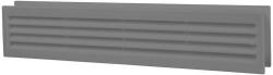 VENTS Műanyag Ajtórács Dupla Csomagolással 453x91 Szürke (mv 430/2 Grey)