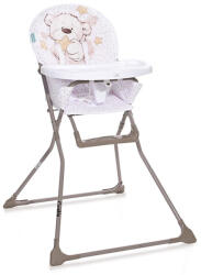 Lorelli Cookie fix etetőszék - White teddy bear - babastar