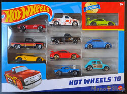 Mattel kisautók 10 db-os szett (54886_e)