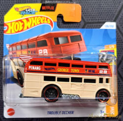 Mattel - HW Fast Transit - Trouble Decker (HTB45)