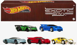 Mattel - Car Culture Mix 4: Exotic Envy - 5 db-os készlet (HFF42)