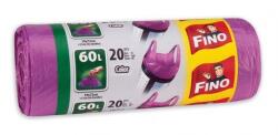 FINO Saci menajeri cu manere 60 L mov Fino HD 20 bucati/rola (FINSACIMHD60LM)