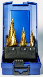 Norton Lépcsős fúró készlet HSSM2 TIN (CT553847)