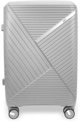  Zellia Bőrönd 209 - Szürke M Méret - (209-SILVER-M)