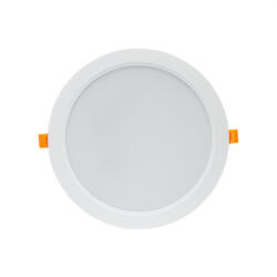 spectrumLED DURE 3 DOWNLIGHT 24W NW 230V 110deg IP54 IK06 220x34 WHITE round integrated drive (SLI043009NW_PW)