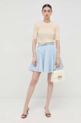 PINKO чанта crossbody дамска от кожа (100066.A0F1) - answear - 527,88 лв