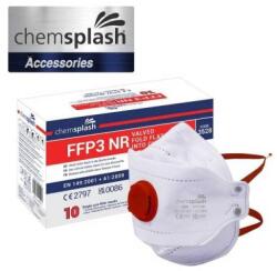  Chemsplash FFP3 összehajtható szelepes maszk (10db) (CHS-3528)