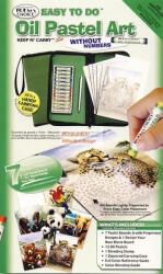  Olajpasztell ajándékkészlet gyerekeknek, nagy színes cipzáras tolltartóban