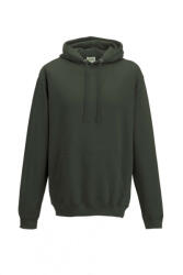 Just Hoods Uniszex kapucnis pulóver Just Hoods AWJH001 College Hoodie -XL, Olive Green