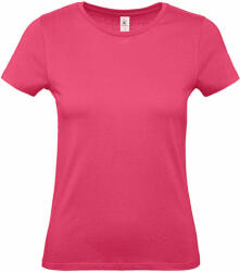 B and C Csomag akciós póló (minimum 3 db) Női rövid ujjú póló B&C #E150 /women T-Shirt -XS, Fuchsia
