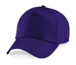 Beechfield Gyerek sapka Beechfield Junior Original 5 Panel Cap Egy méret, Lila