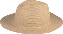 K-UP Uniszex sapka K-UP KP610 Classic Straw Hat -59, Natural