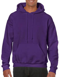 Gildan Uniszex Pulóver Kapucnis Hosszú ujjú Gildan Heavy Blend Hooded Sweat - M, Lila