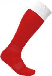Proact Uniszex zokni Proact PA0300 Two-Tone Sports Socks -31/34, Sporty Red/White