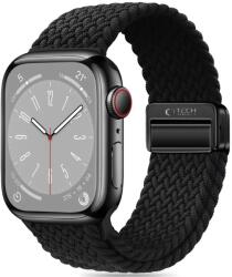Tech-Protect NylonMag brățară Apple Watch 4 / 5 / 6 / 7 / 8 / 9 / SE / Ultra 1 / 2 (42 / 44 / 45 / 49 mm) negru (5906302312764)