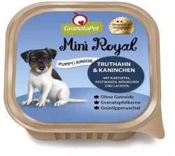 GranataPet Mini Royal Puppy/Junior pulyka és nyúl 10x150g