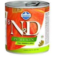 N&D Dog konzerv Vaddisznó & Alma Sütőtökkel 6x285g