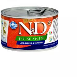 N&D Dog Pumpkin konzerv bárány & áfonya sütőtökkel Puppy mini 6x140gr